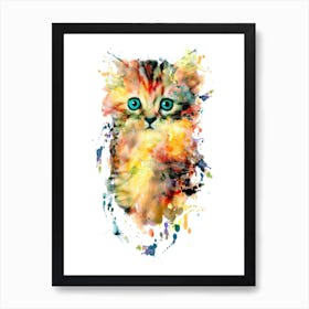 Kitten Art Print