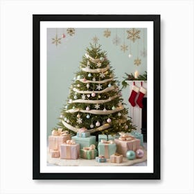 Christmas Tree 22 Art Print