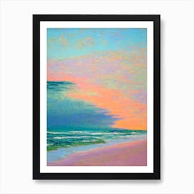 Blueys Beach Australia Monet Style Art Print