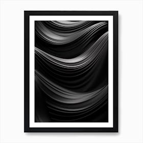 Black Art Textured 1 Art Print