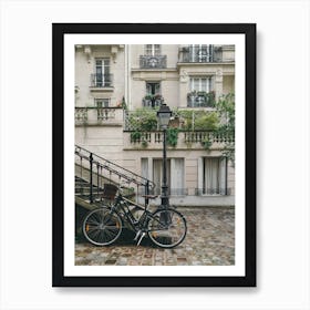 Bicycles In Paris Art Print