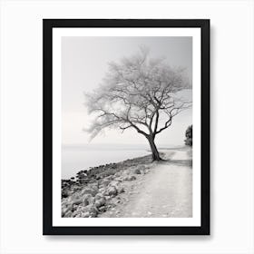 Gallipoli, Italy, Black And White Photography 3 Art Print