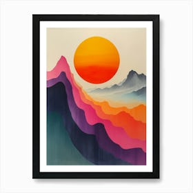 'Sunrise' 49 Art Print