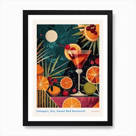 Art Deco Negroni 3 Poster Art Print