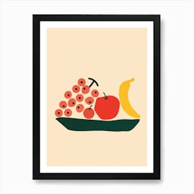 Fruit Bowl Art Print