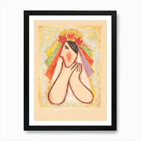 Bride, Mikuláš Galanda Art Print