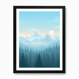 Mountain Landscape Art Print