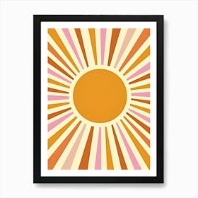 Sunburst 2 Art Print