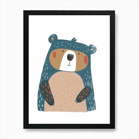 Bear Print 3 Art Print