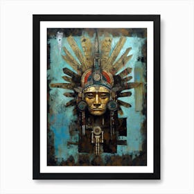 Whispers of the Ancestors: Embracing Native Heritage Art Print