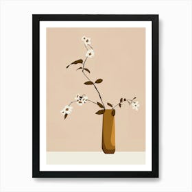 Flowers in the Vase Art Print