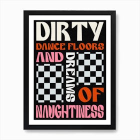 Dirty Dance Floors, Arctic Monkeys Music Art Print