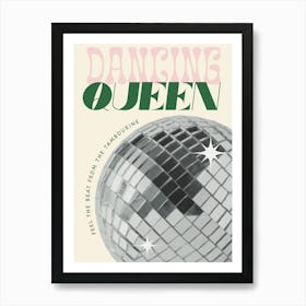 Abba Dancing Queen Print Art Print