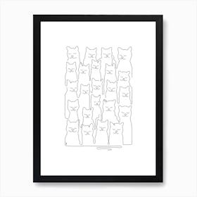 Catlines Art Print