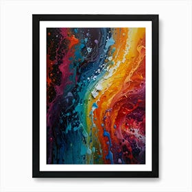 Abstract Painting 492 Art Print