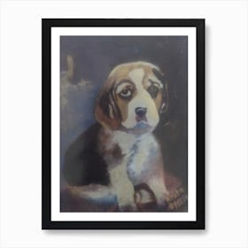 Beagle Painting Art Print
