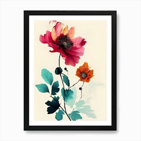 Poppies 82 Art Print