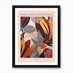 Fall Botanicals Tulip 2 Poster Art Print