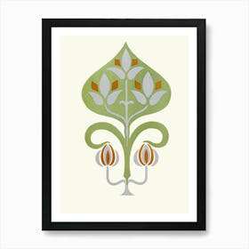 Flower Of The Lily 1 Art Print