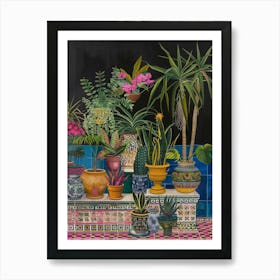 Potted Plants 27 Art Print