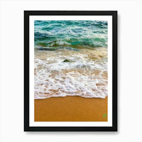 Ocean Waves On The Beach 20191011 35pub Art Print