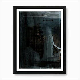 DANTE - Bold Dark Abstract Art Print