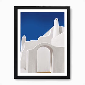 Portal To A Dream Santorini Art Print