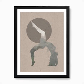 Yoga Pose 3 Art Print
