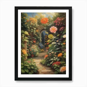 The Garden Path Art Print