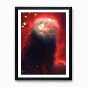 Cone Nebula (2002), NGC 2264 (NASA Hubble Space Telescope) — space poster, science poster, space photo Art Print