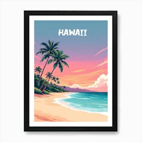 Hawaiian Sunset Art Print