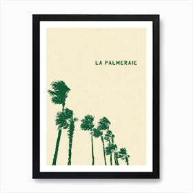 La Palmeraie Art Print