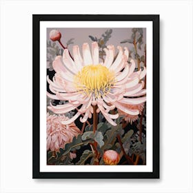Everlasting Flower 4 Flower Painting Art Print