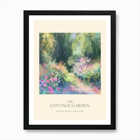 Cottage Garden Poster English Oasis 3 Art Print