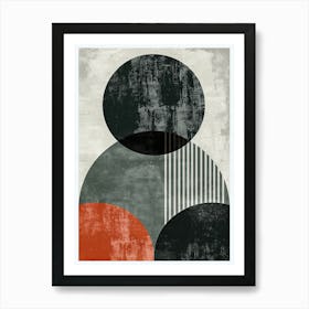 Hadamard Bauhaus Mid Century Art Print