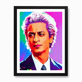 Shah Rukh Khan Pop Movies Art Movies Art Print