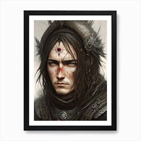 Samurai Warrior 17 Art Print