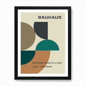 Bauhaus Neutral Print 1 Art Print