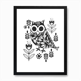 Night Owl Art Print