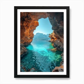 Cave In The Rock 39 Art Print