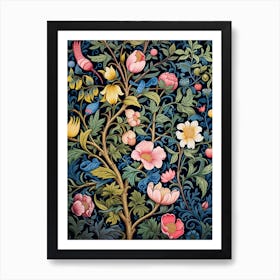 William Morris Tree Poster