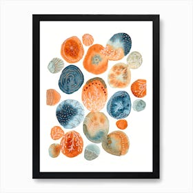 Watercolor Improvisation 13 Art Print