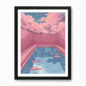 Pink Clouds In The Sky 8 Art Print