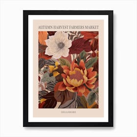 Fall Botanicals Hellebore 1 Poster Art Print