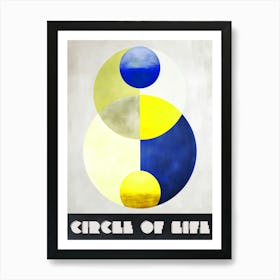 The Circle Of Life Light Art Print