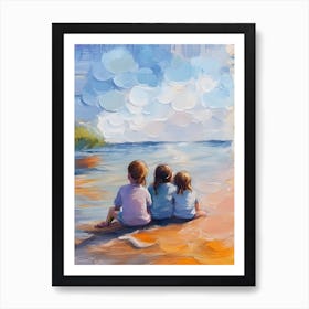 Sibling Love Art Print