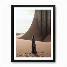 Dune Fan Art Cinematic Wall Art Print