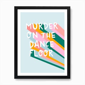 Dancefloor Art Print