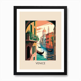 Venice Italy 1 Vintage Travel Poster Art Print