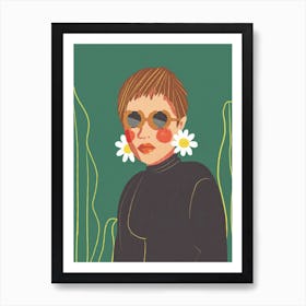 Daisy 1 Art Print